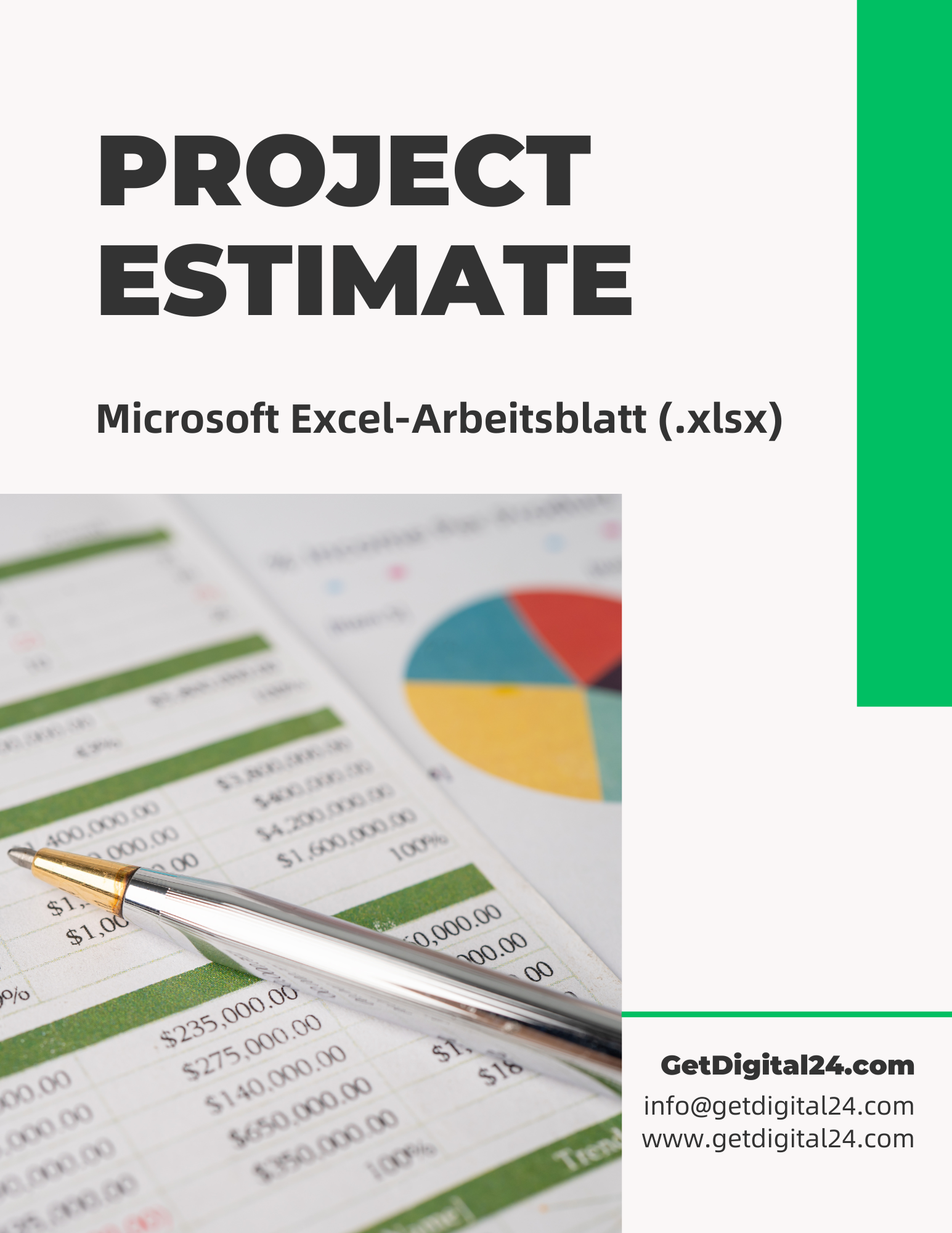 Project Estimate Template Excel Vorlage