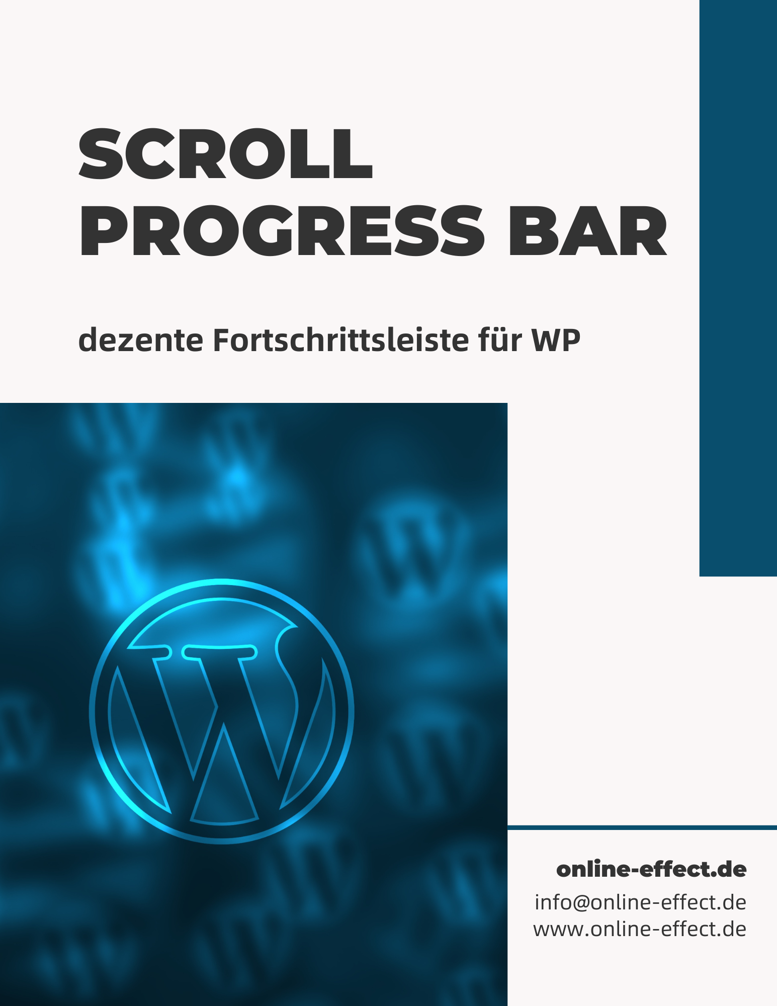 Scroll Progress Bar - WordPress Plugin