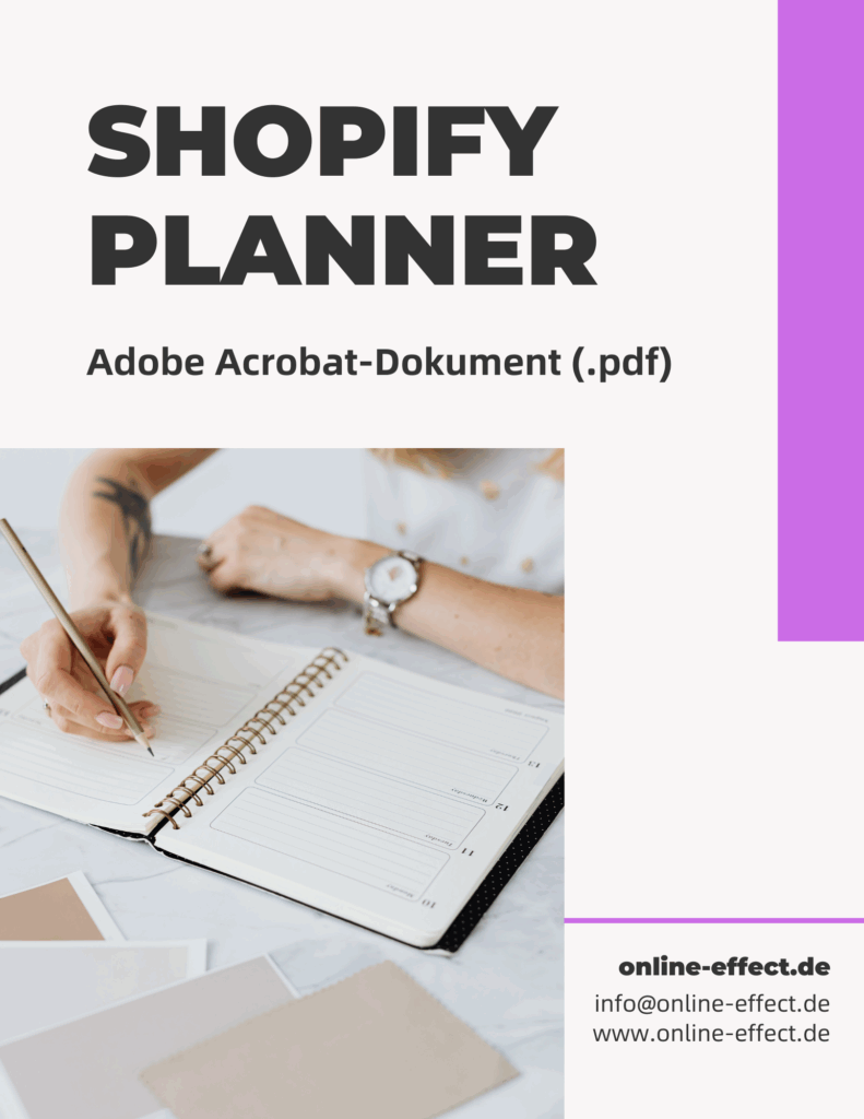 Shopify Planner