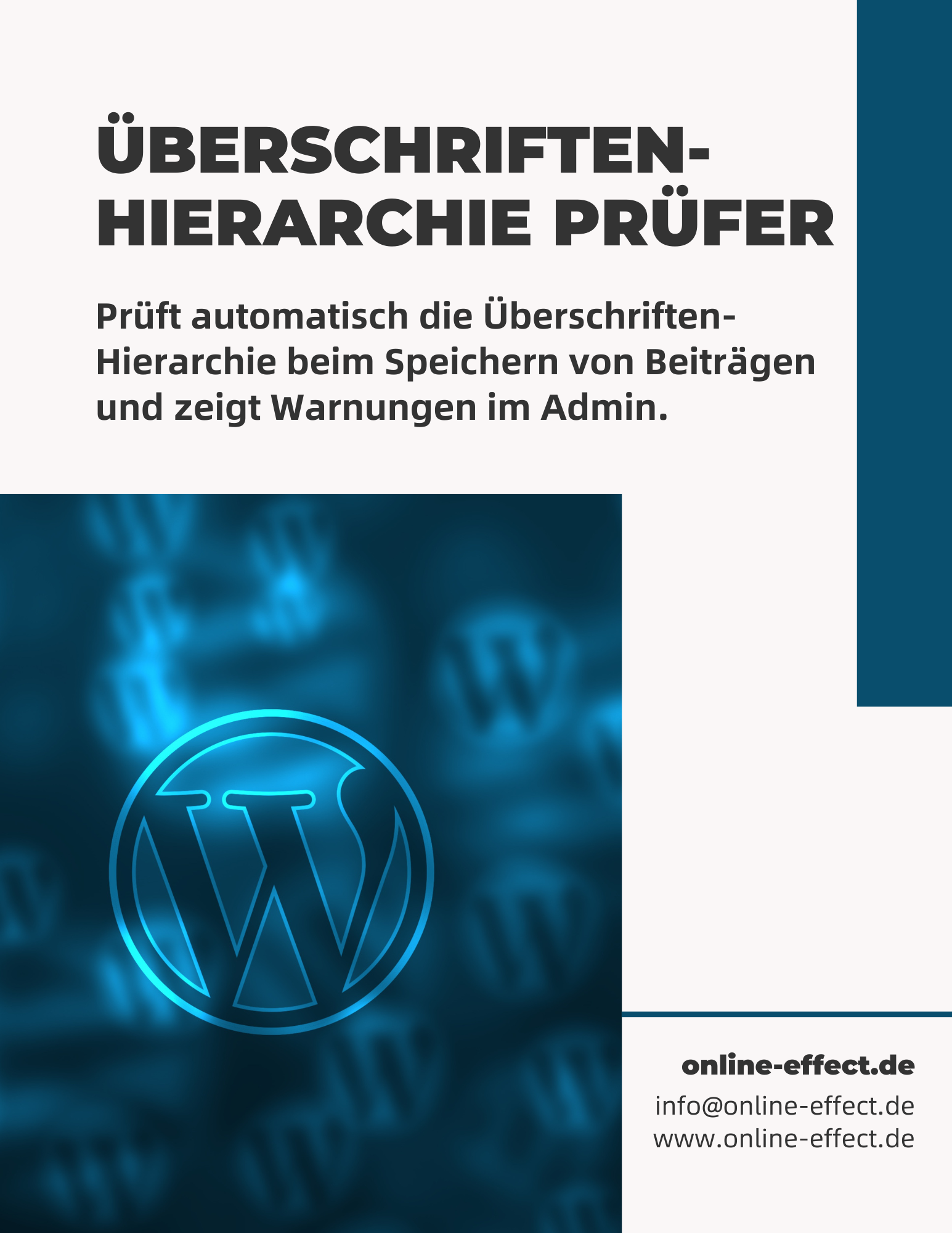 Überschriften-Hierarchie Prüfer - WordPress Plugin