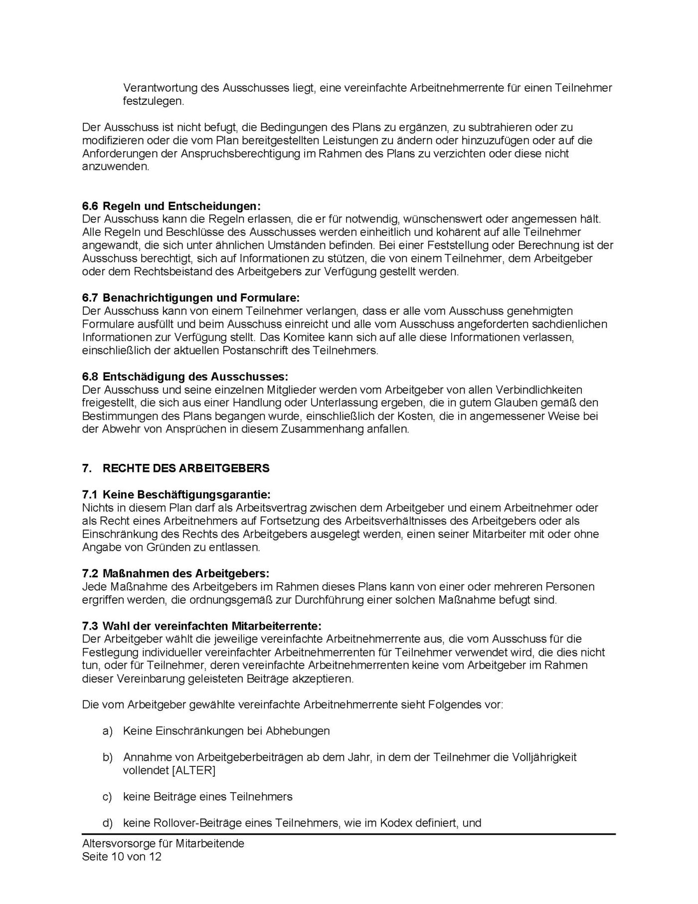 Vereinfachte Altersvorsorge – Bild 7