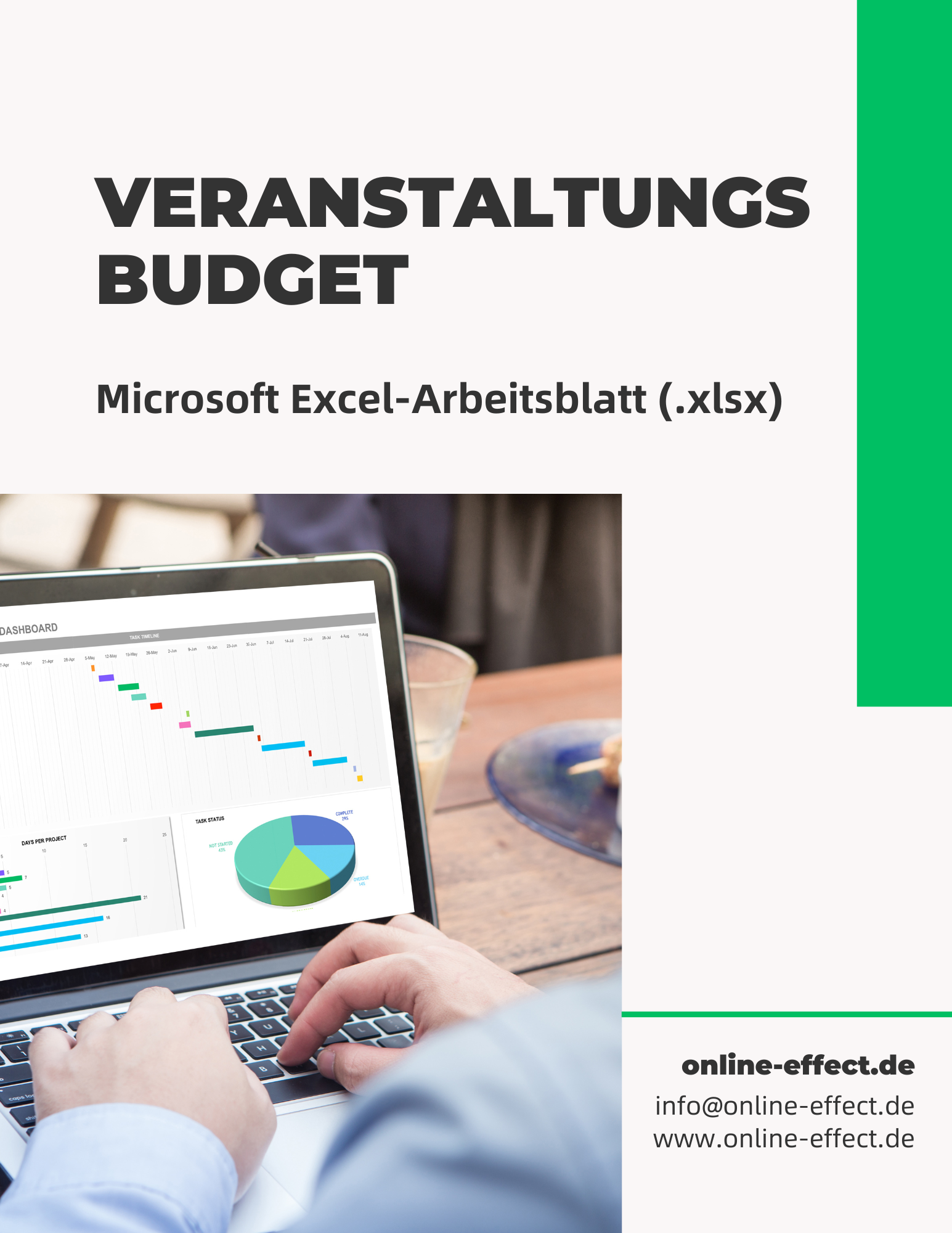 Vorlage für Veranstaltungsbudget Excel Vorlage
