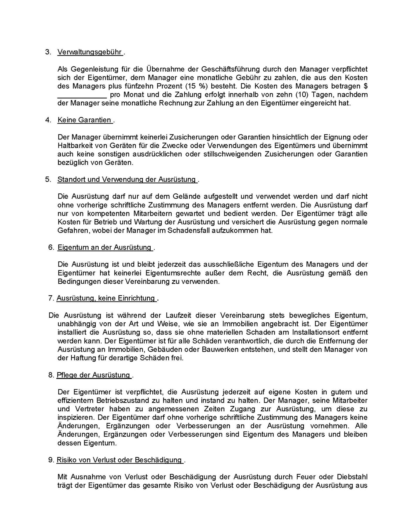 Verwaltungsvereinbarung Microsoft Word-Dokument (.docx) – Bild 3