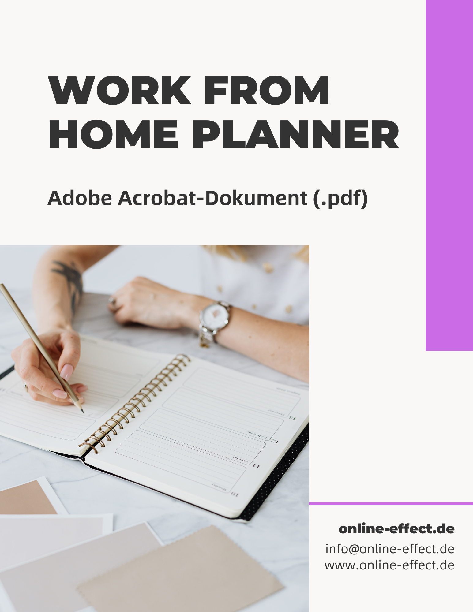 Work From Home Planner