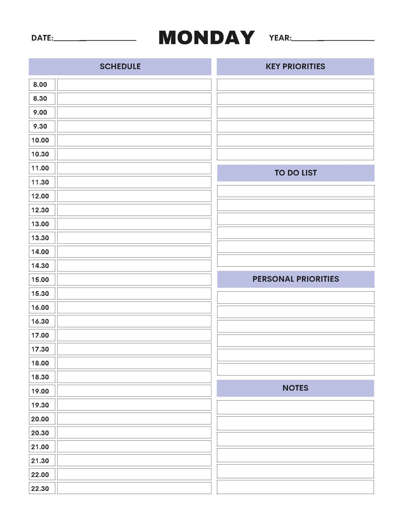 Work From Home Planner – Bild 17
