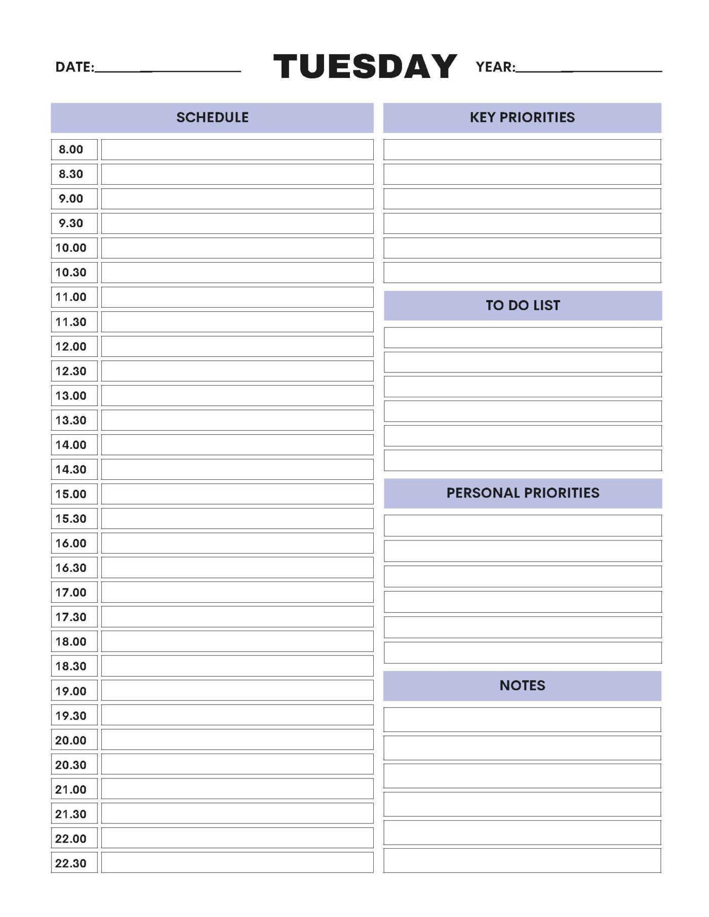 Work From Home Planner – Bild 18