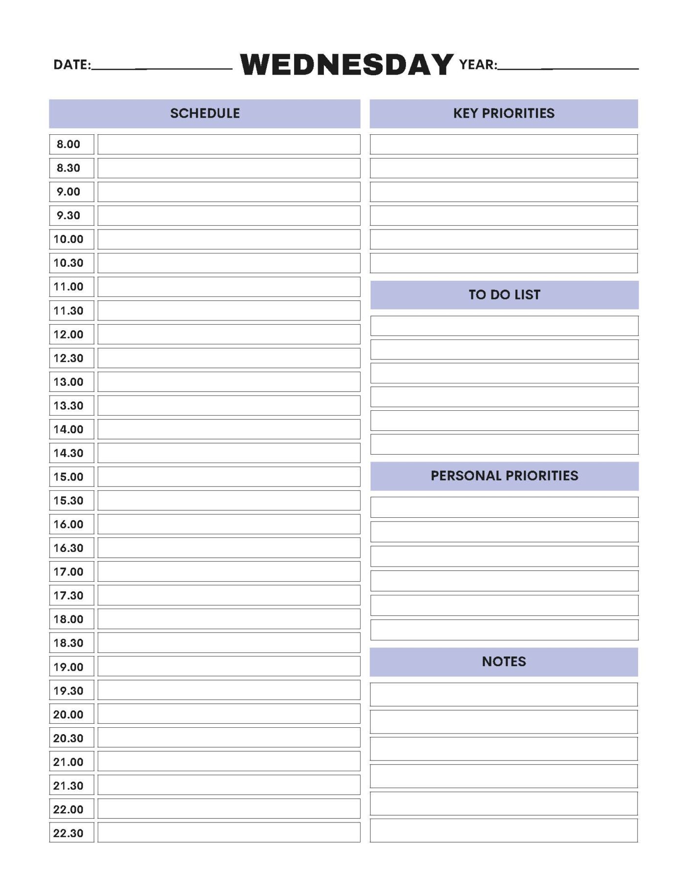 Work From Home Planner – Bild 19
