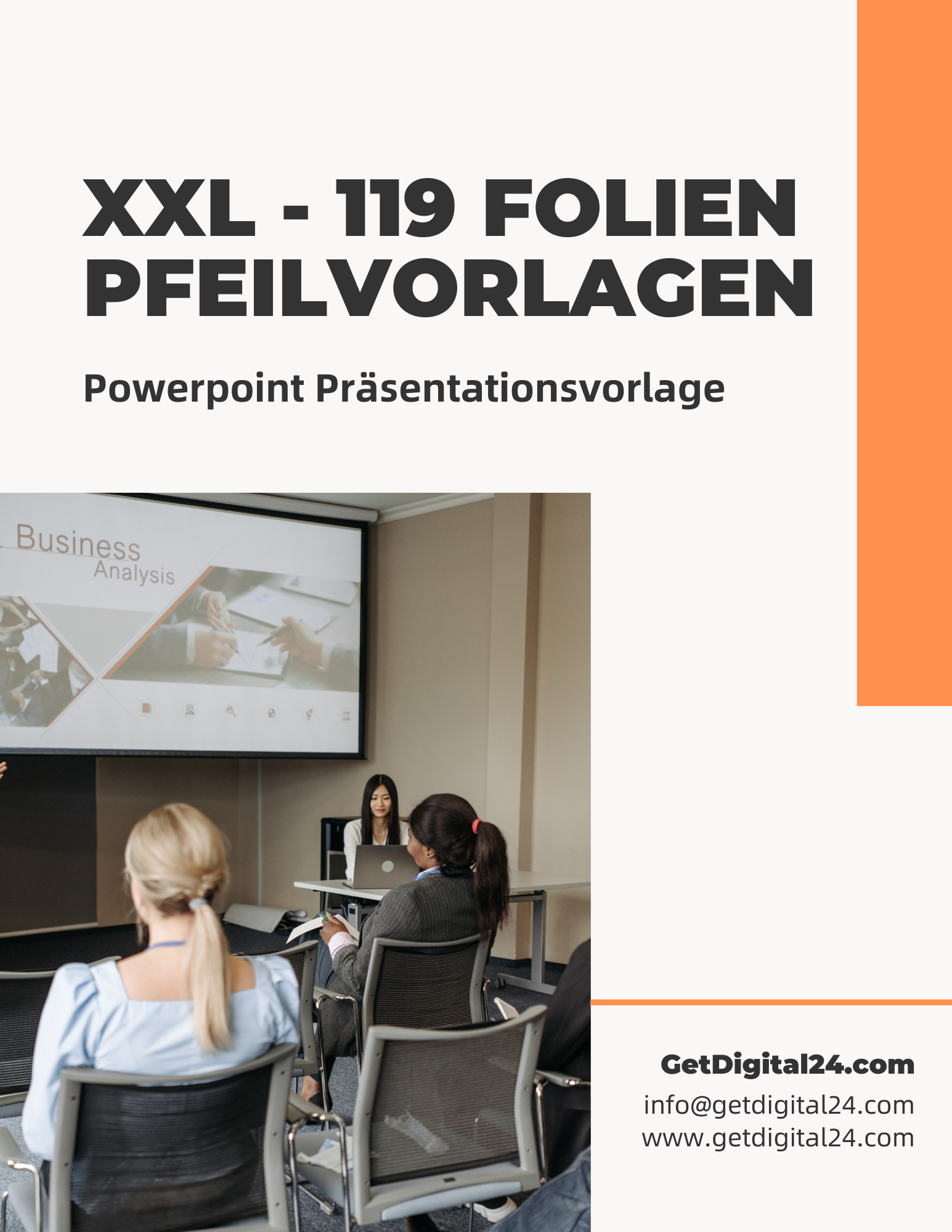 XXL Pfeilvorlagen - 119 Folien Vorlage für Powerpoint