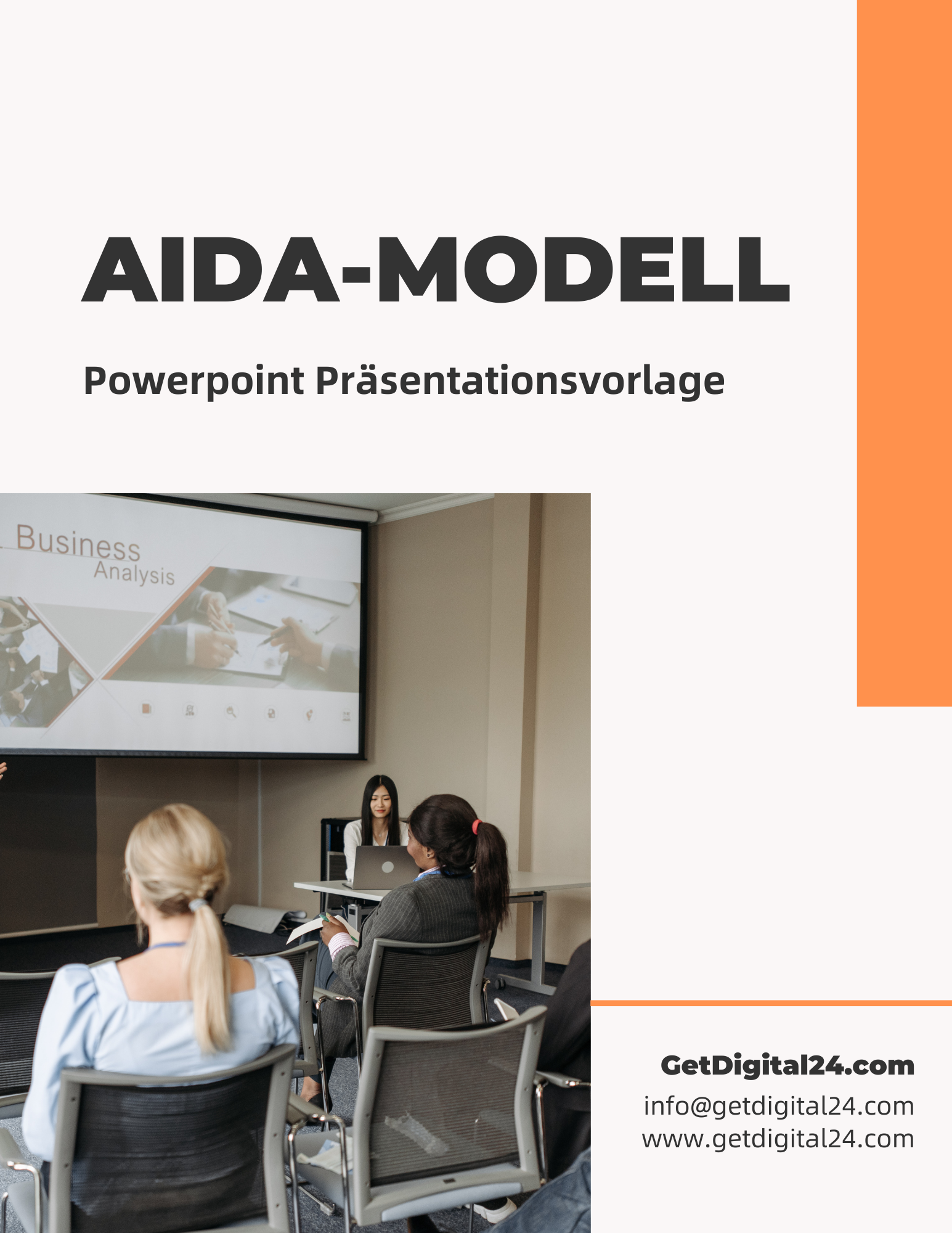 AIDA Modell Vorlage für PowerPoint