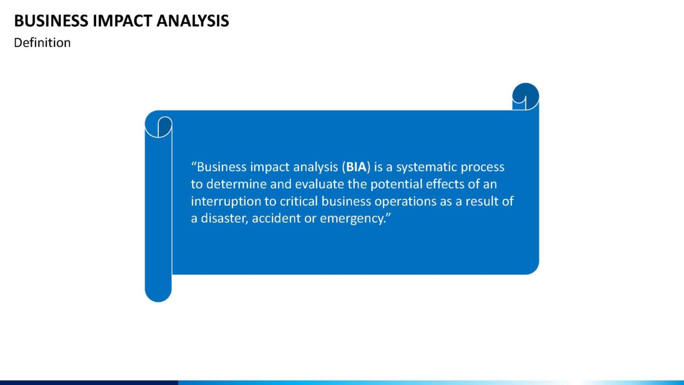 Business Impact Analysis Vorlage für Powerpoint – Bild 13