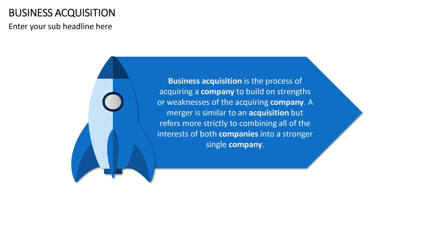 Business Acquisition Vorlage für Powerpoint – Bild 9
