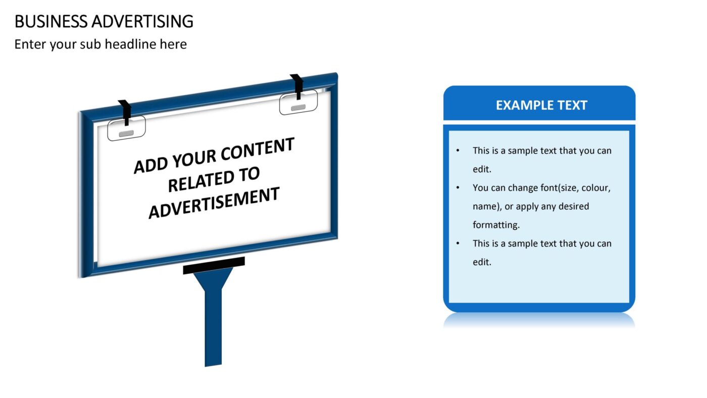 Business Advertising Vorlage für Powerpoint – Bild 4