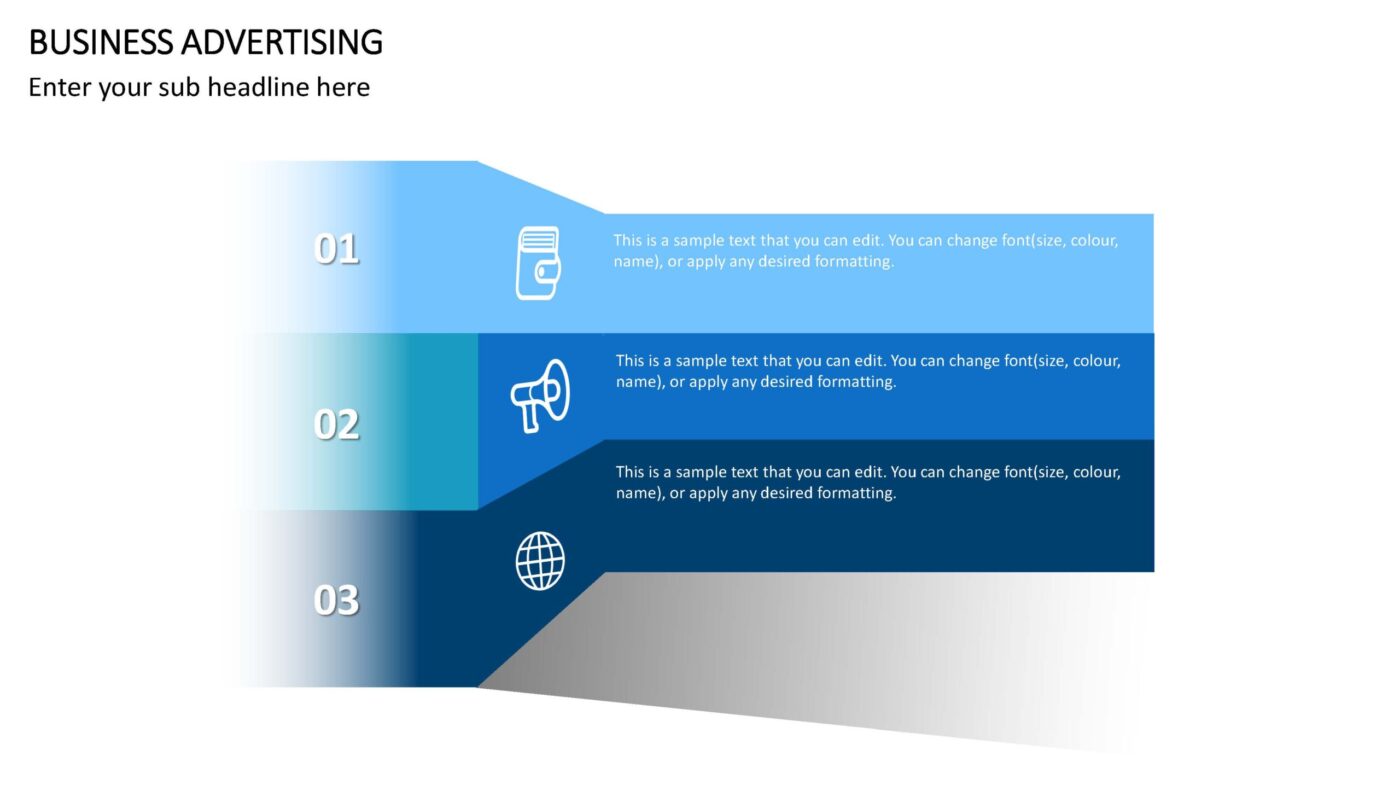 Business Advertising Vorlage für Powerpoint – Bild 7