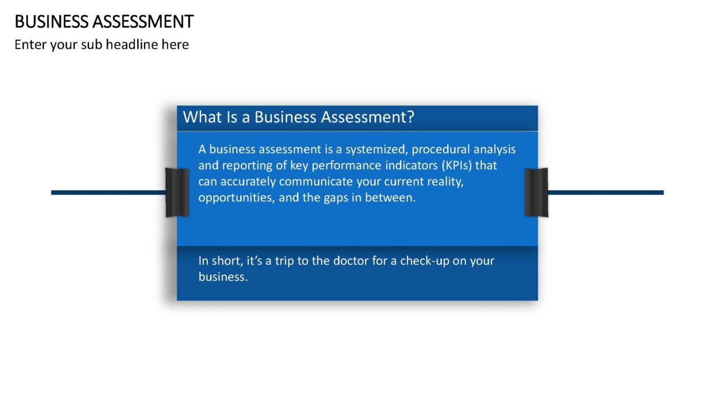 Business Assessment Vorlage für Powerpoint – Bild 9