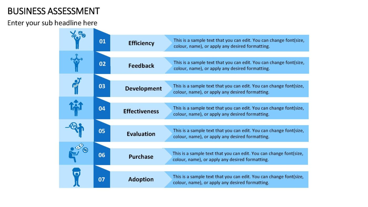 Business Assessment Vorlage für Powerpoint – Bild 15
