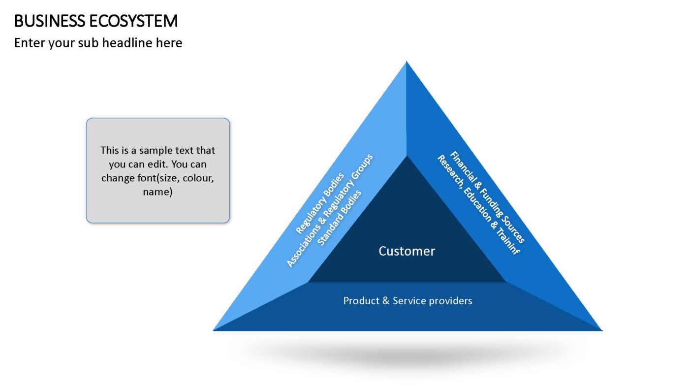 Business Ecosystem Vorlage für Powerpoint – Bild 12