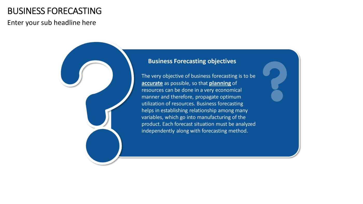 Business Forecasting Vorlage für Powerpoint – Bild 9