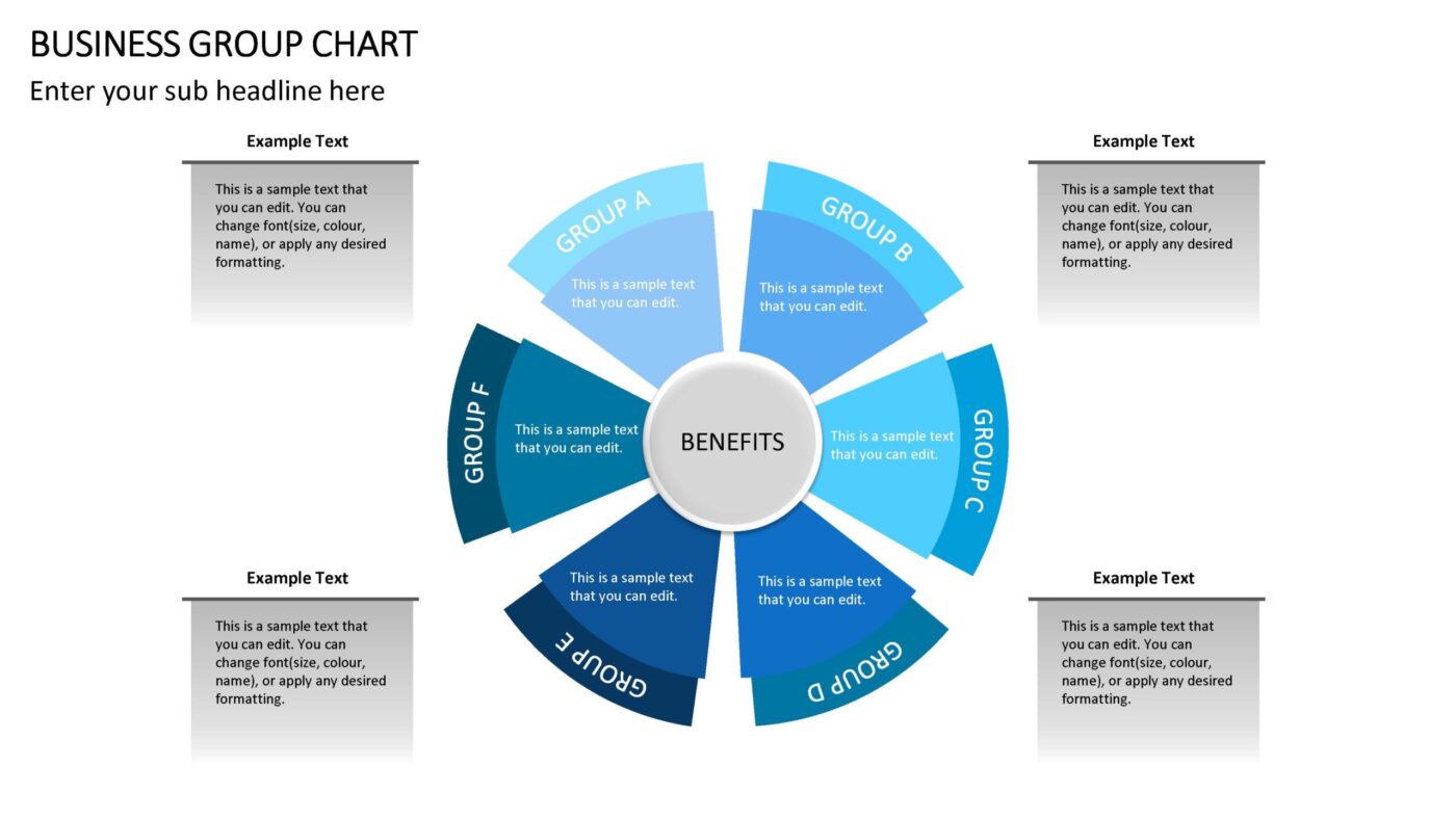 Business Group Chart Vorlage für Powerpoint – Bild 11