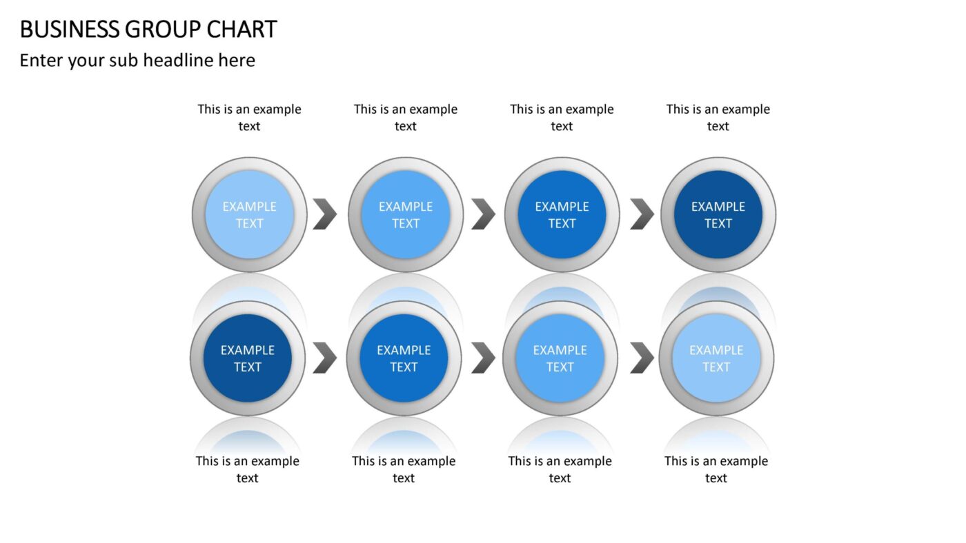 Business Group Chart Vorlage für Powerpoint – Bild 5