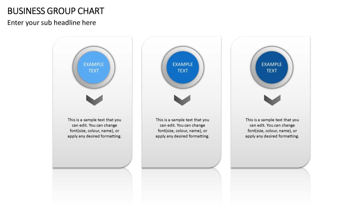 Business Group Chart Vorlage für Powerpoint – Bild 6