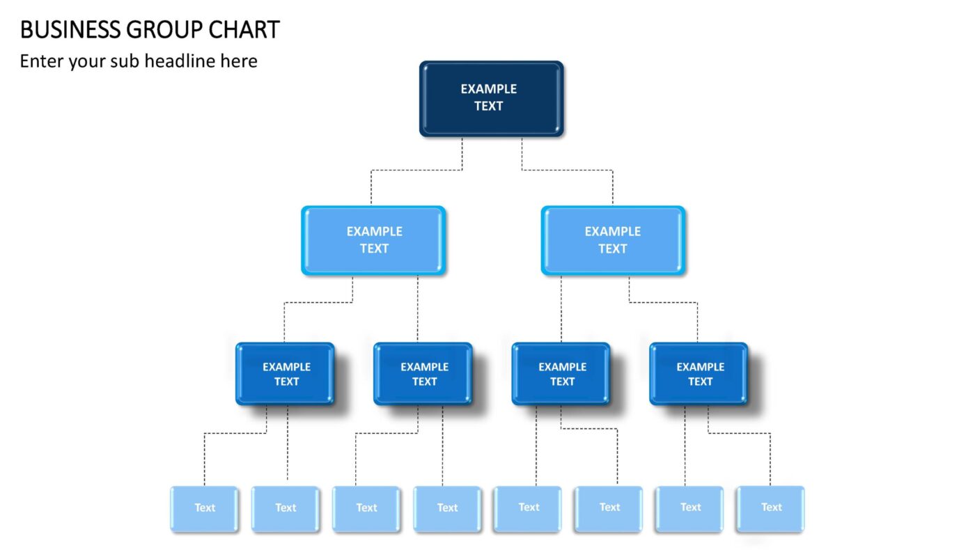Business Group Chart Vorlage für Powerpoint – Bild 9