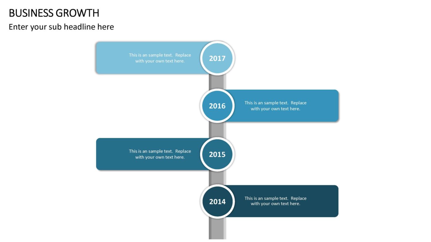 Business Growth Vorlage für Powerpoint – Bild 8