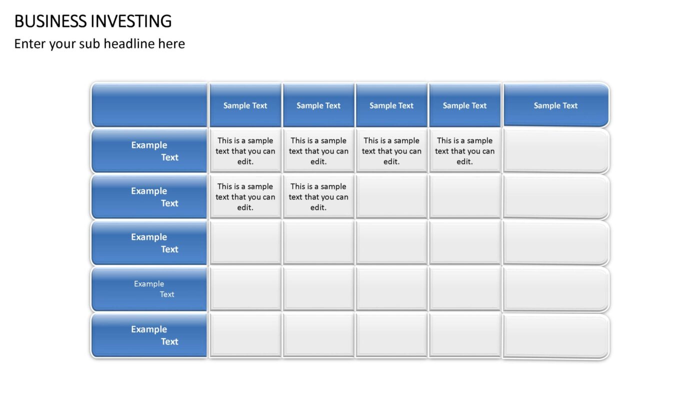 Business Investing Vorlage für Powerpoint – Bild 8