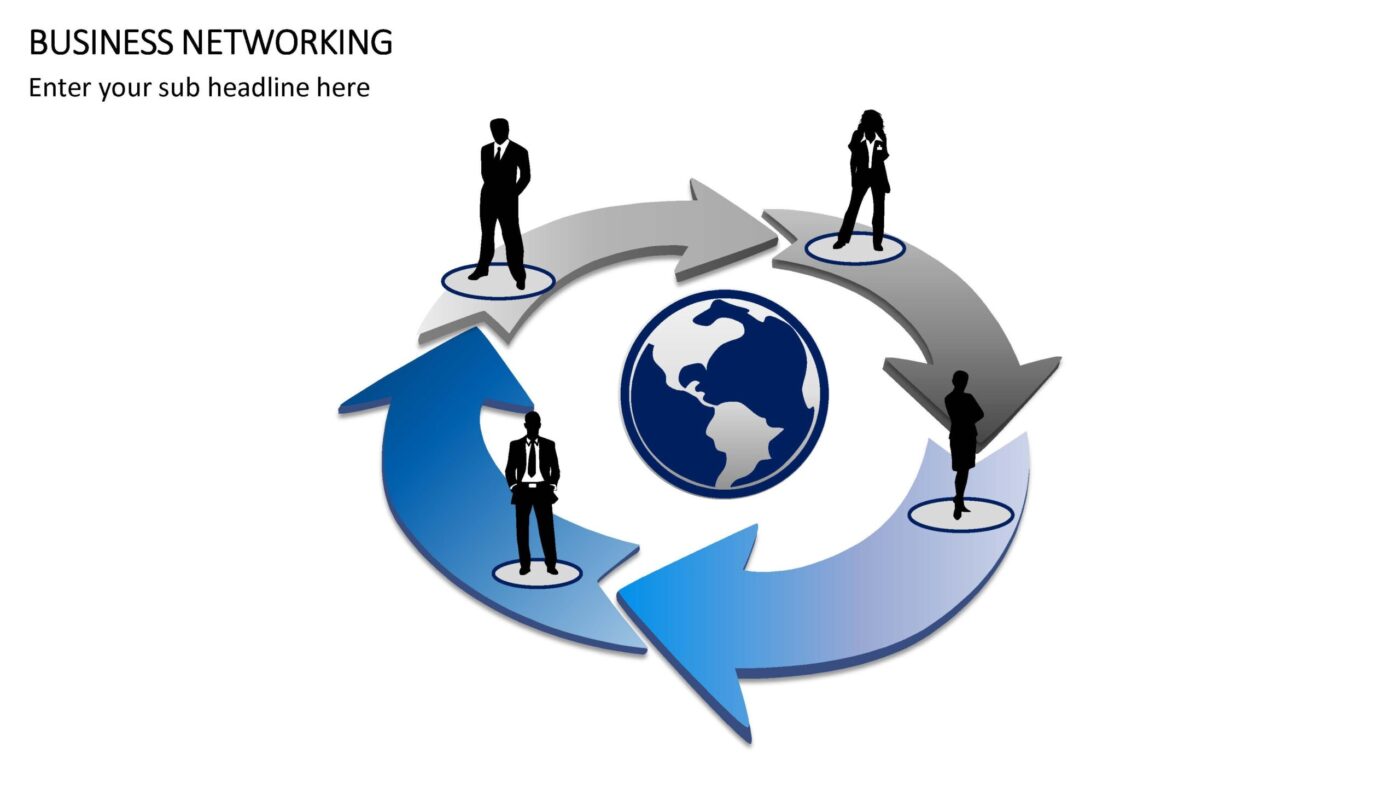 Business Networking Vorlage für Powerpoint – Bild 11