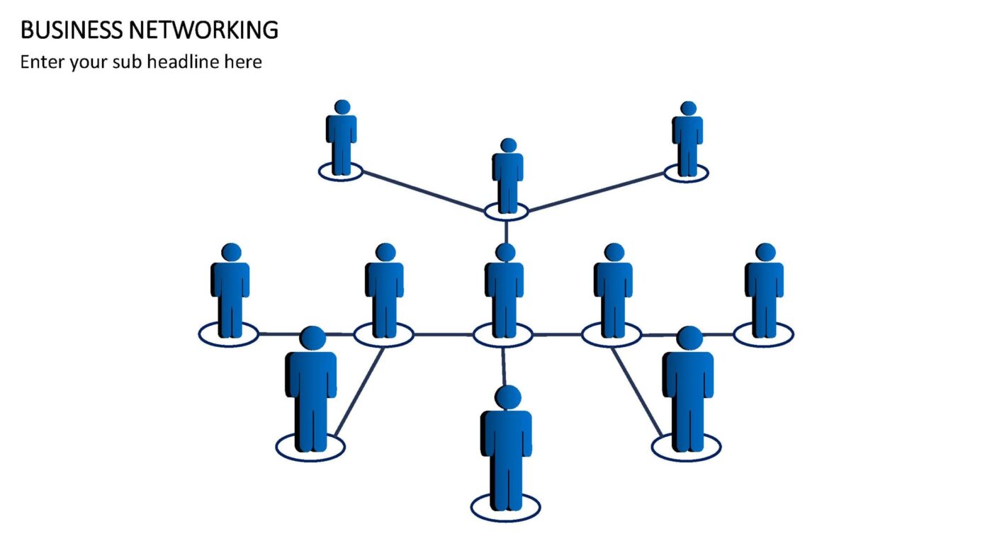 Business Networking Vorlage für Powerpoint – Bild 7