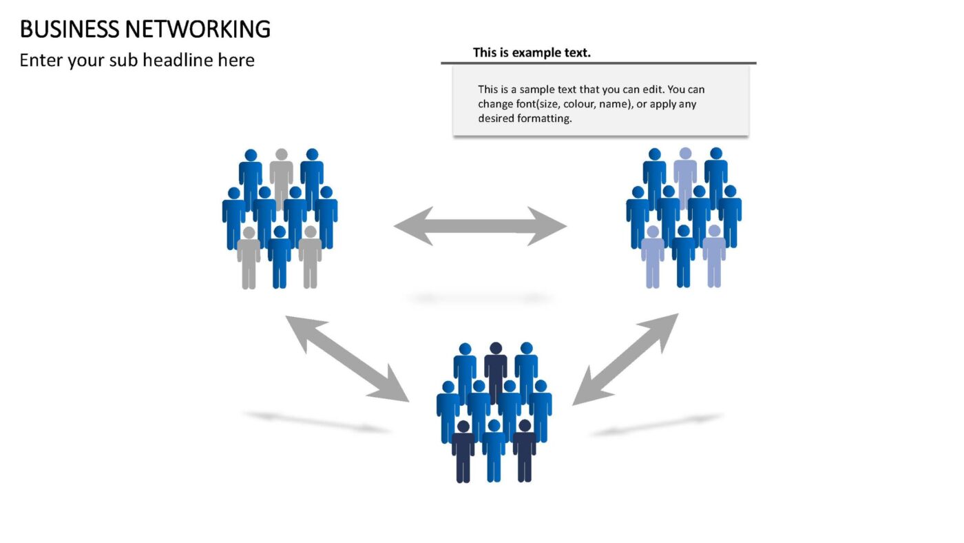 Business Networking Vorlage für Powerpoint – Bild 10