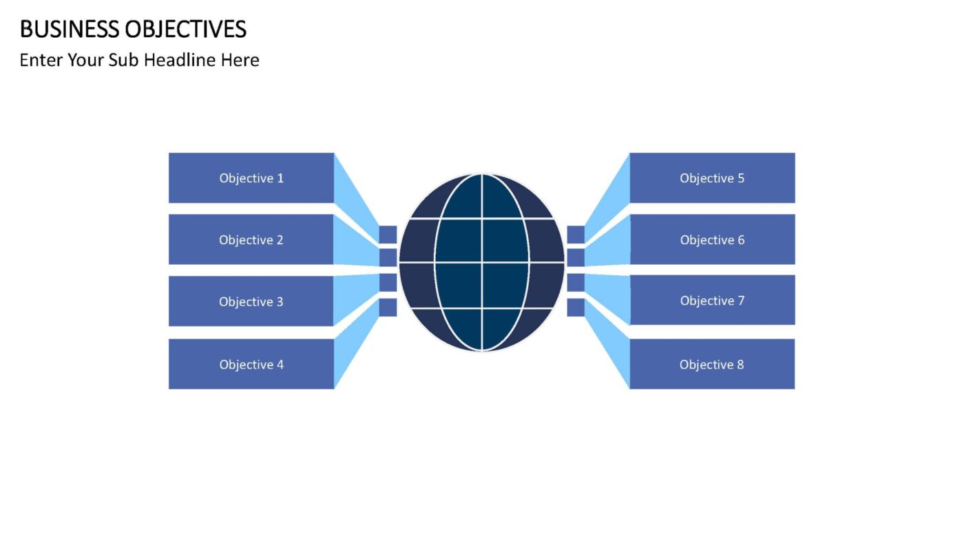 Business Objectives Vorlage für Powerpoint – Bild 6