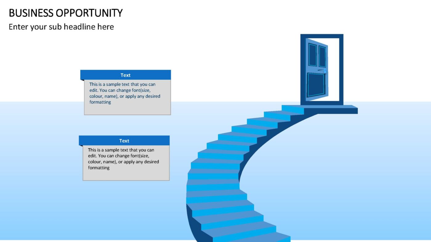 Business Opportunity Vorlage für Powerpoint – Bild 2