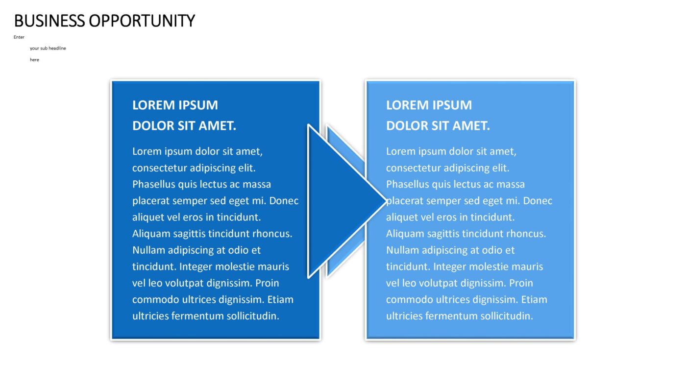 Business Opportunity Vorlage für Powerpoint – Bild 4