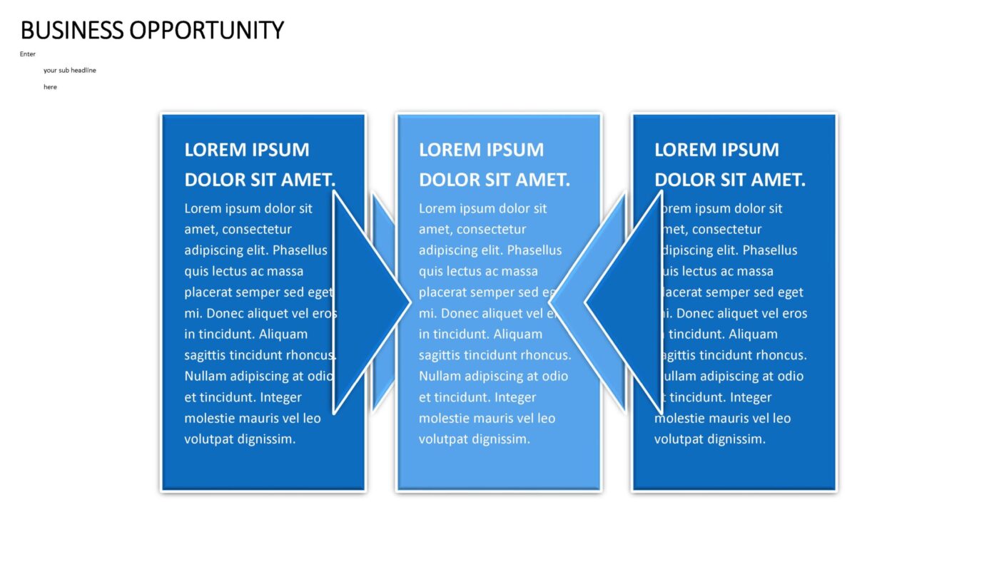 Business Opportunity Vorlage für Powerpoint – Bild 6