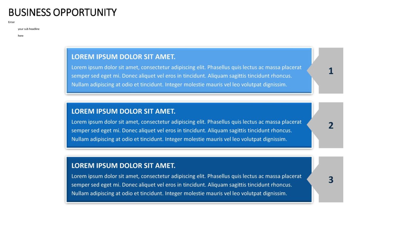 Business Opportunity Vorlage für Powerpoint – Bild 7