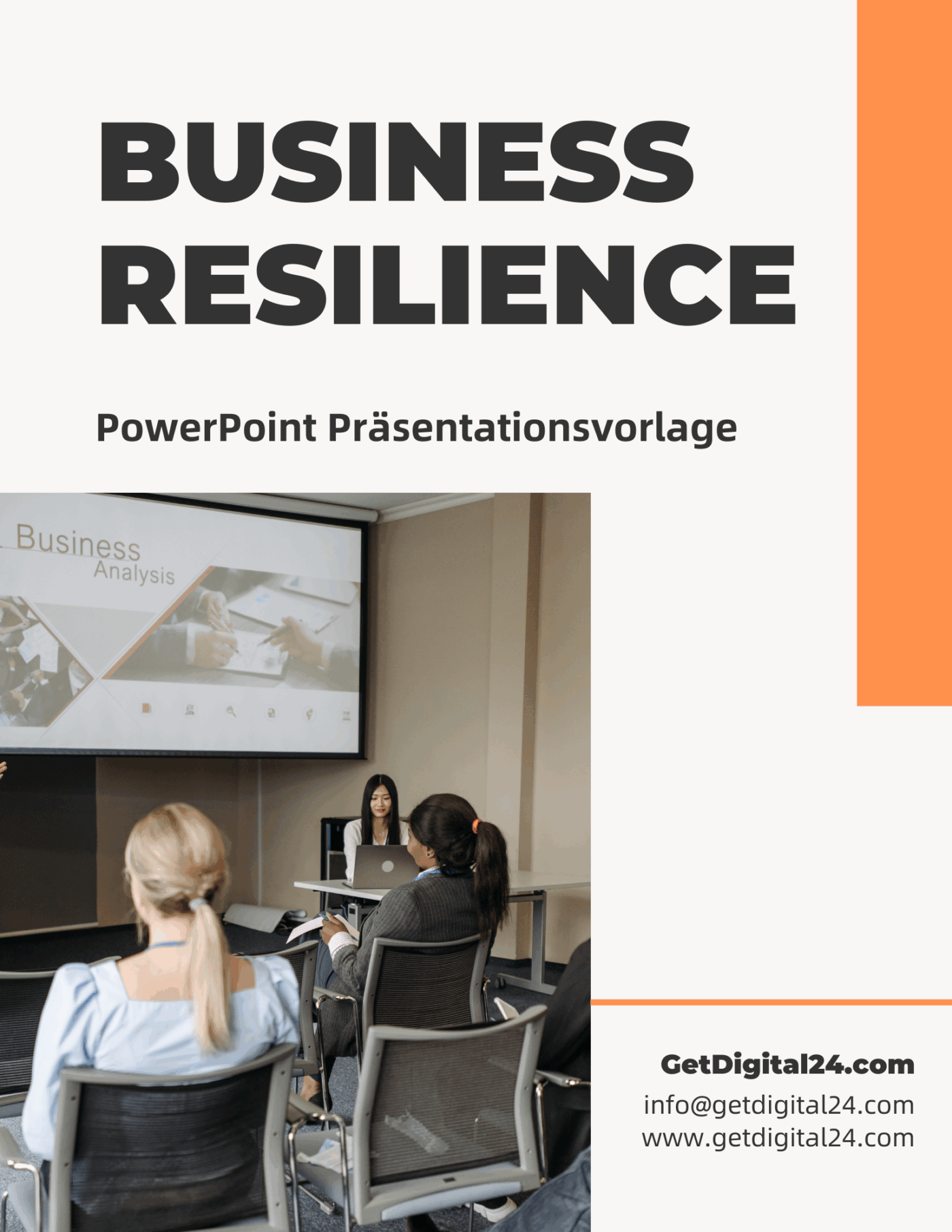 Business Resilience - Vorlage für Powerpoint