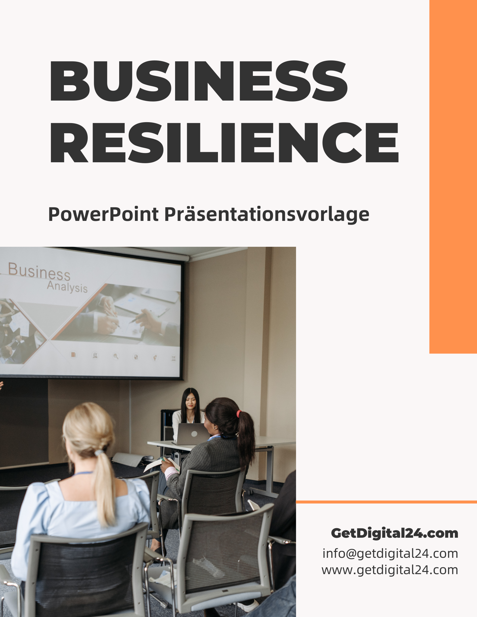 Business Resilience - Vorlage für Powerpoint