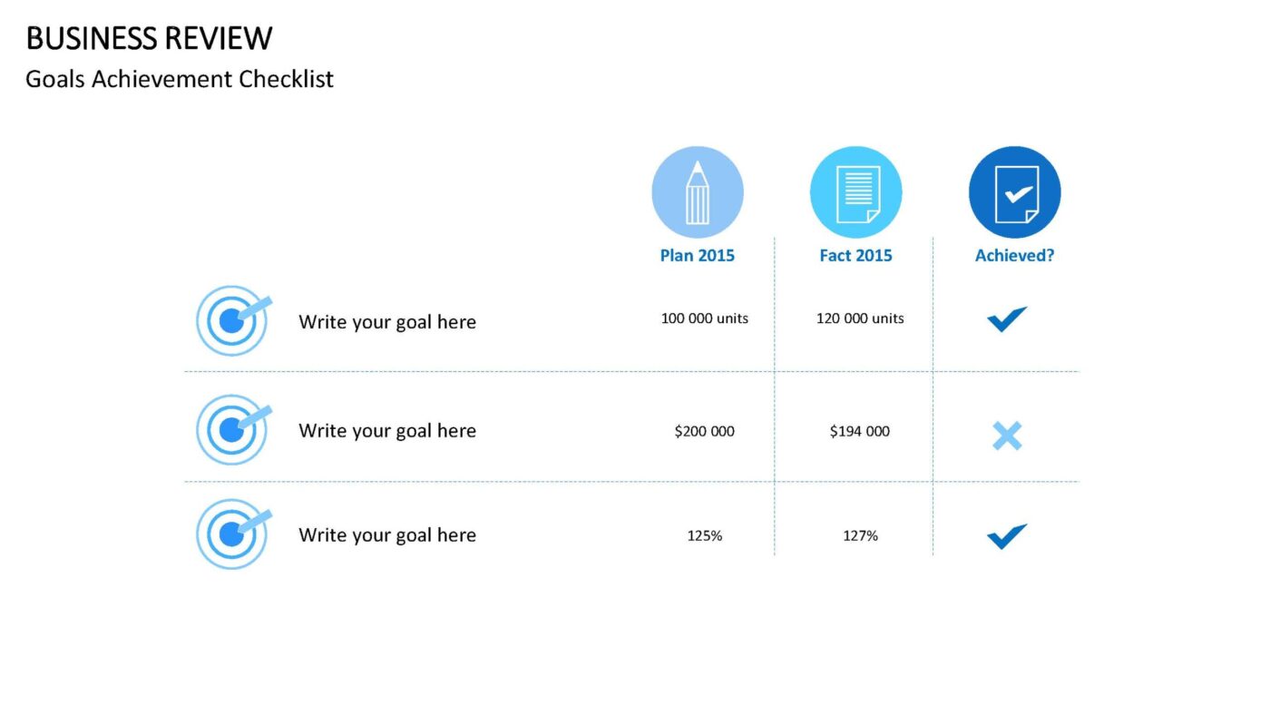 Business Review - Vorlage für Powerpoint – Bild 5