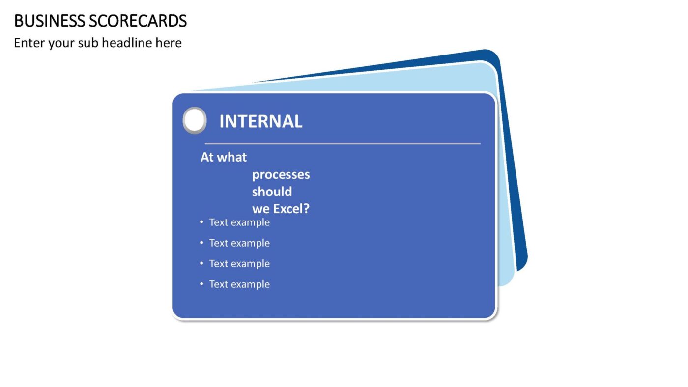 Business Scorecards - Vorlage für Powerpoint – Bild 6
