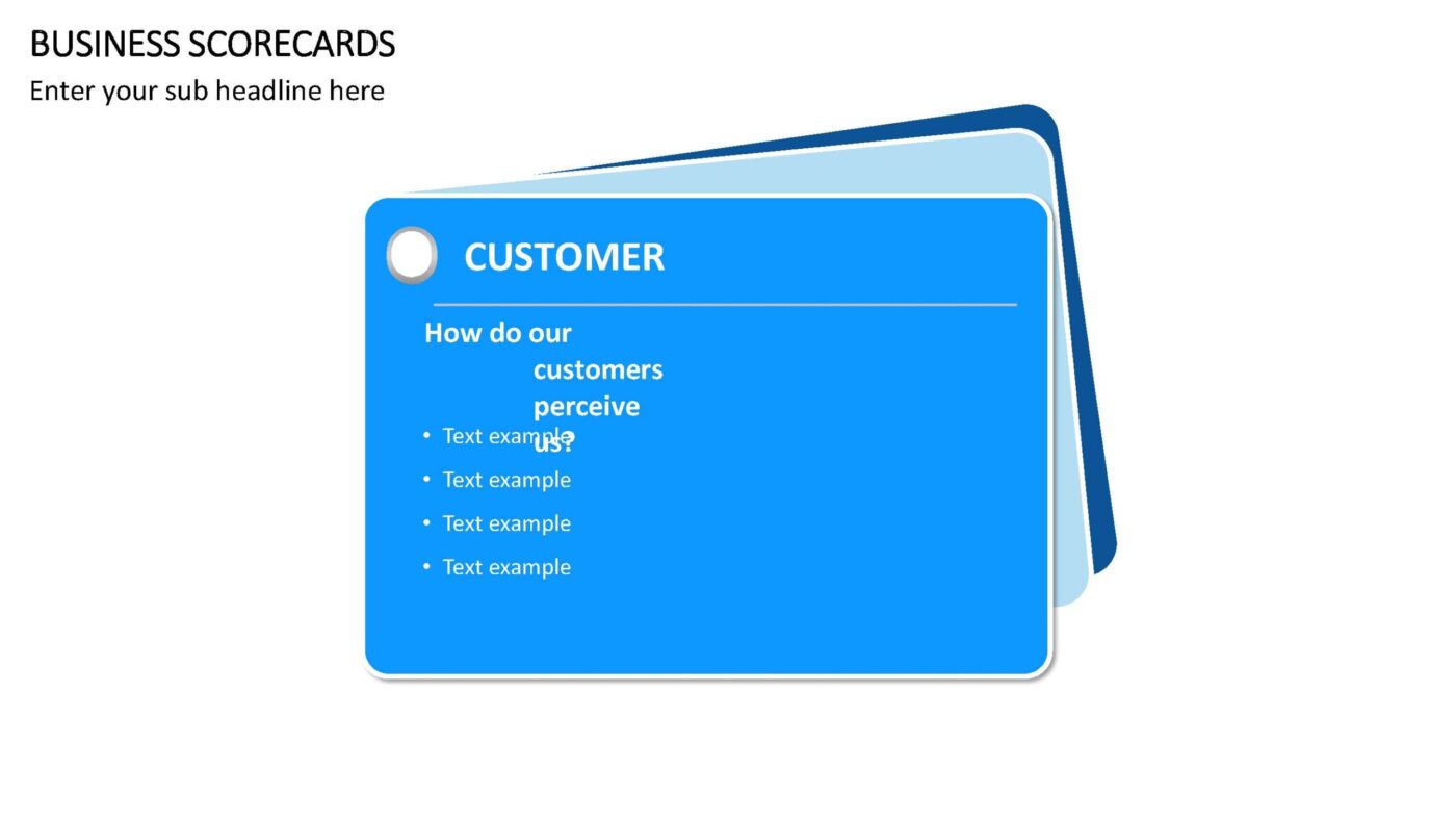 Business Scorecards - Vorlage für Powerpoint – Bild 8
