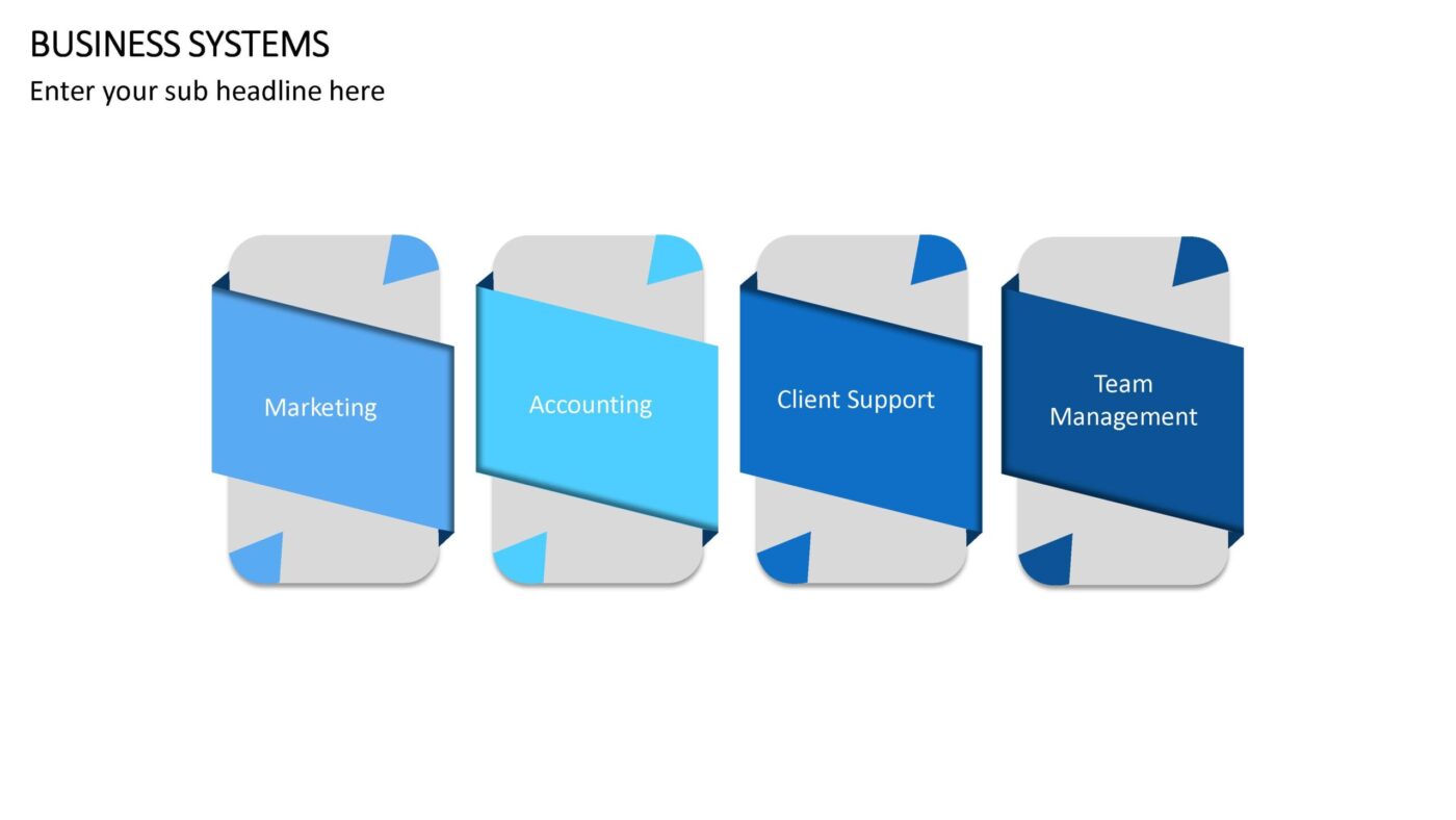 Business Systems - Vorlage für Powerpoint – Bild 11