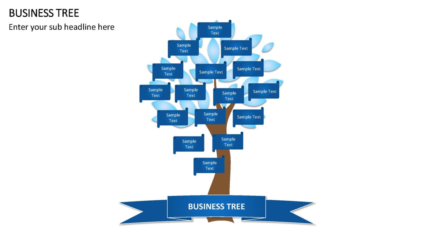 Business Tree - Vorlage für Powerpoint – Bild 3