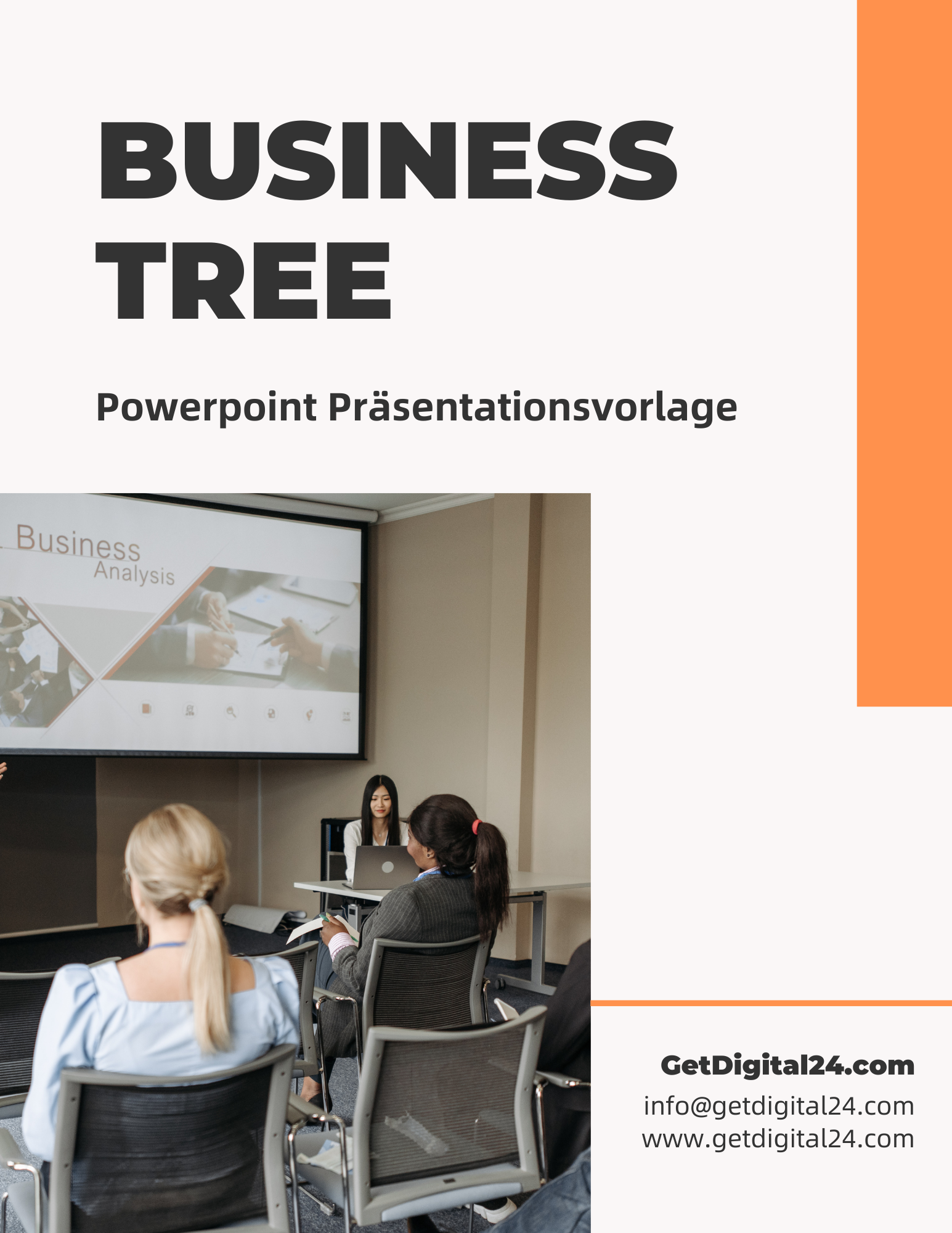 Business Tree - Vorlage für Powerpoint