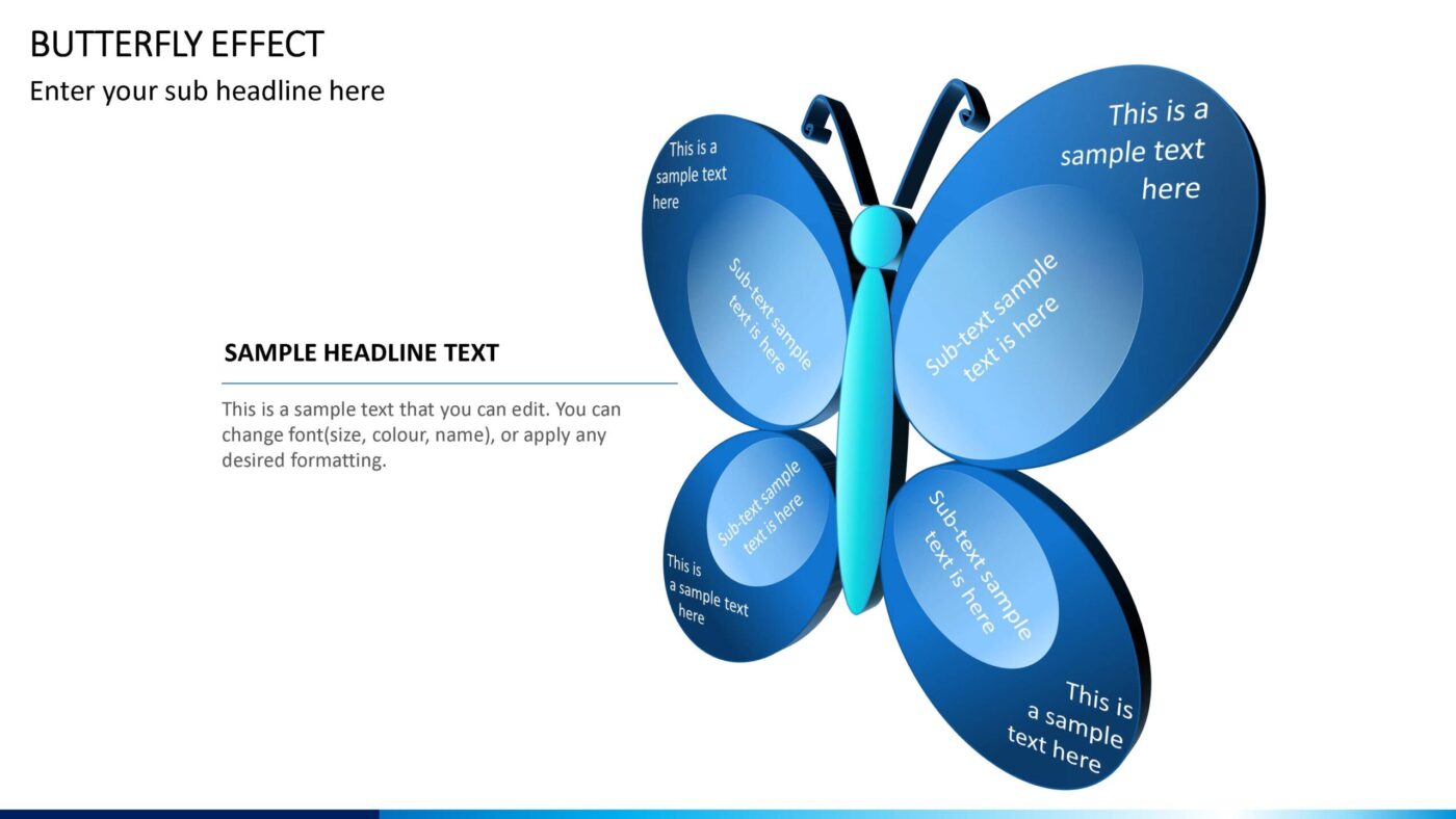 Butterfly Effect - Vorlage für Powerpoint – Bild 9