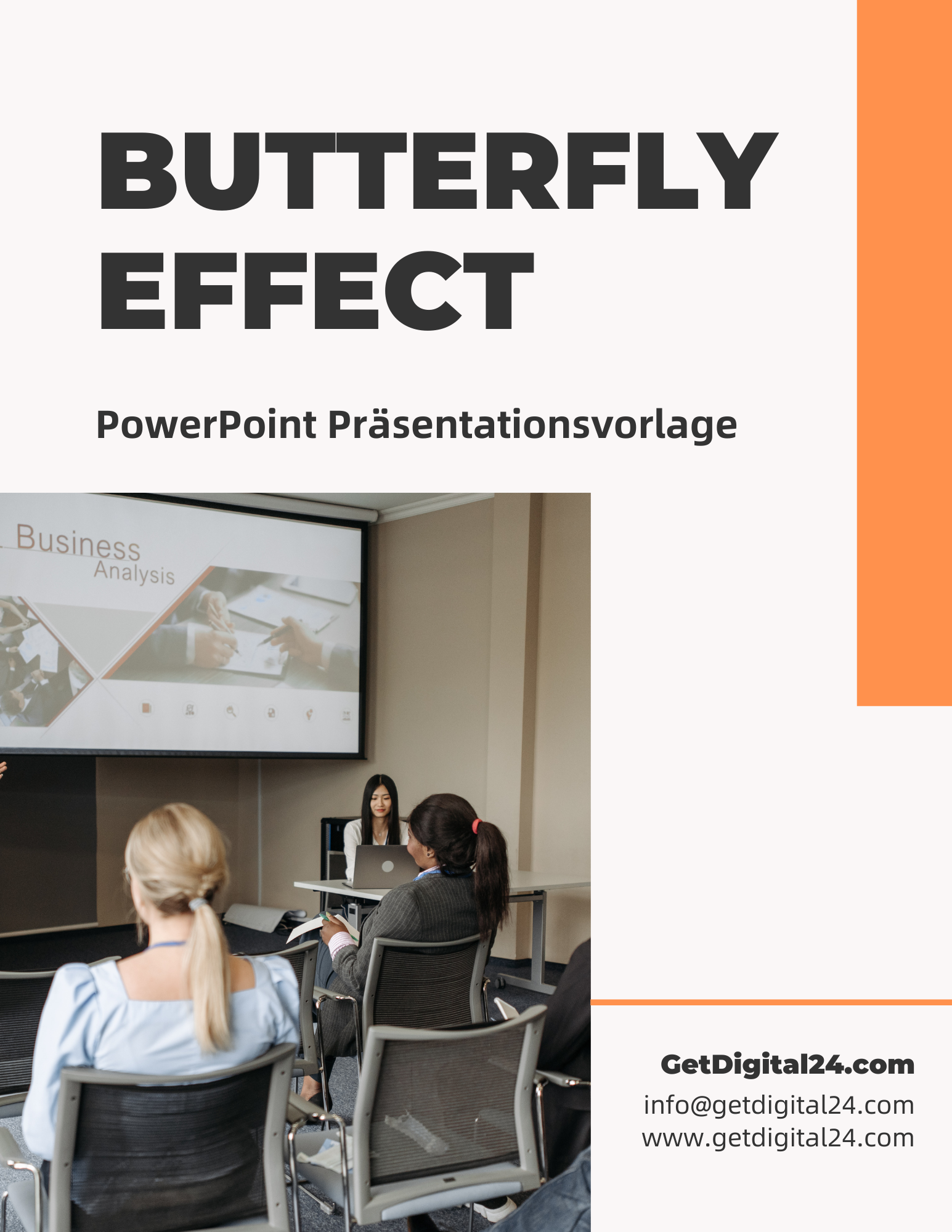 Butterfly Effect - Vorlage für Powerpoint