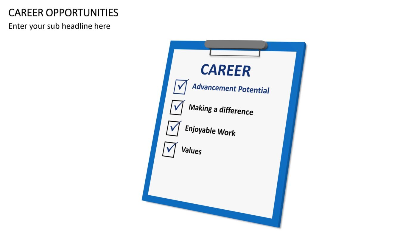 Career Opportunities Vorlage für Powerpoint – Bild 13
