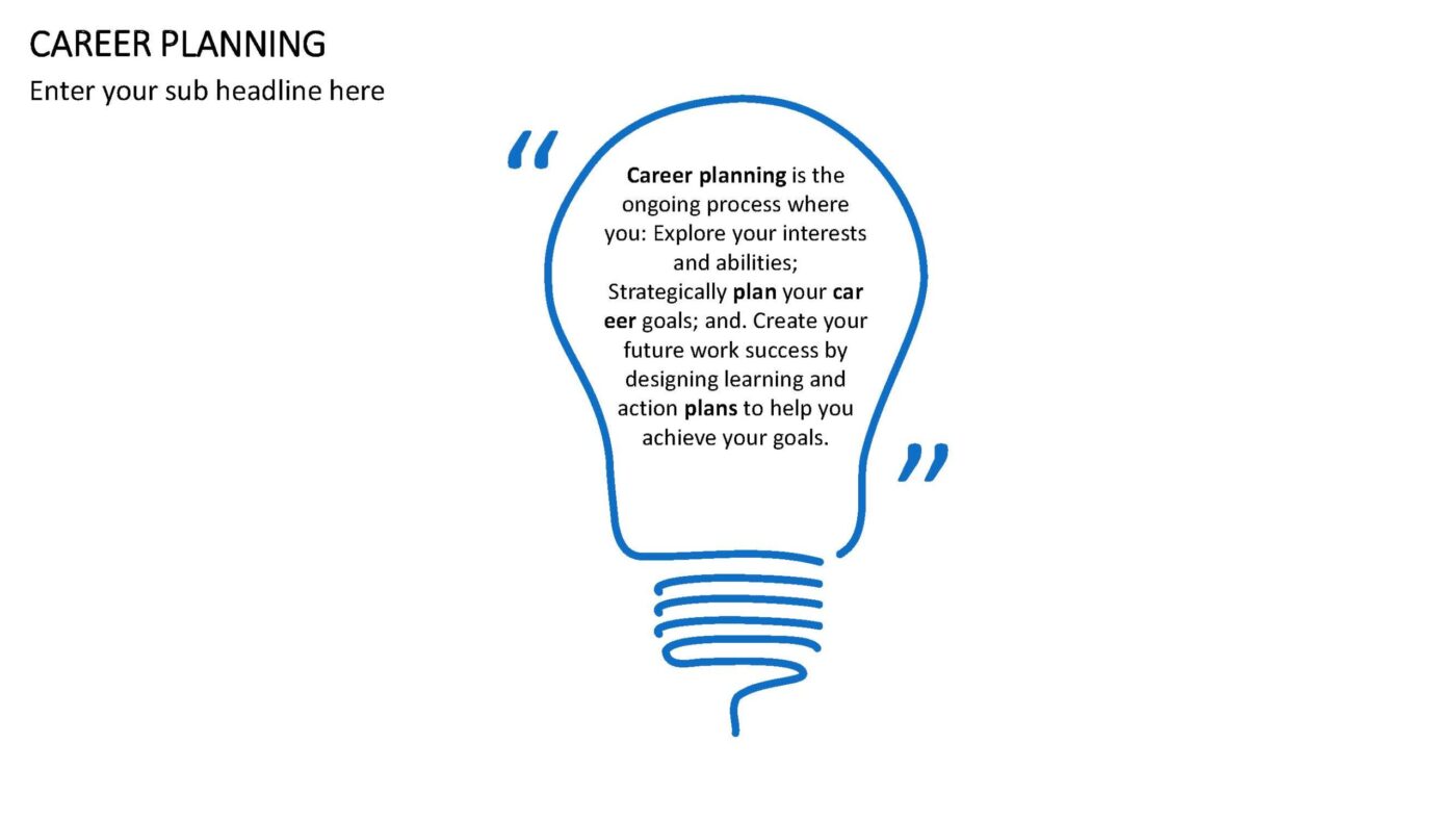 Career Planning Vorlage für Powerpoint – Bild 11