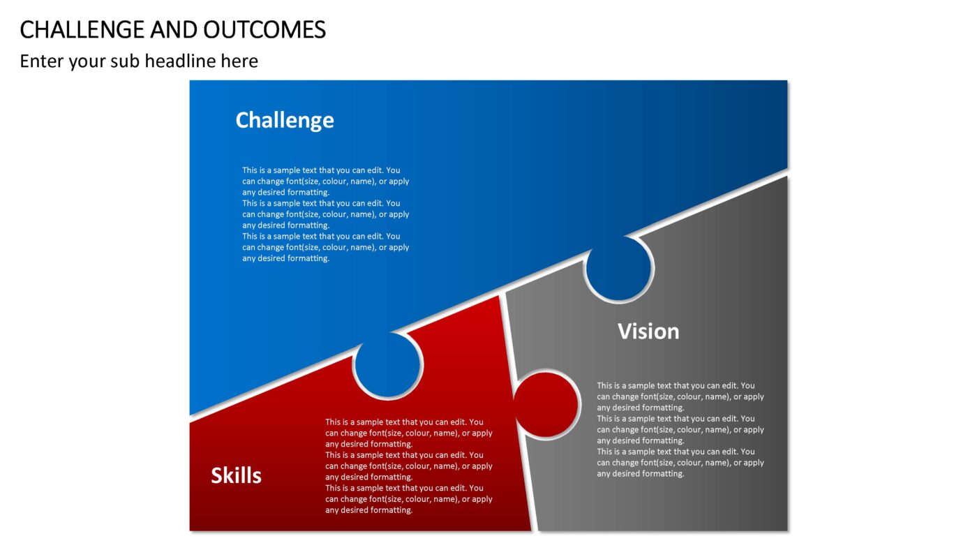 Challenge Outcome - Vorlage für Powerpoint – Bild 3