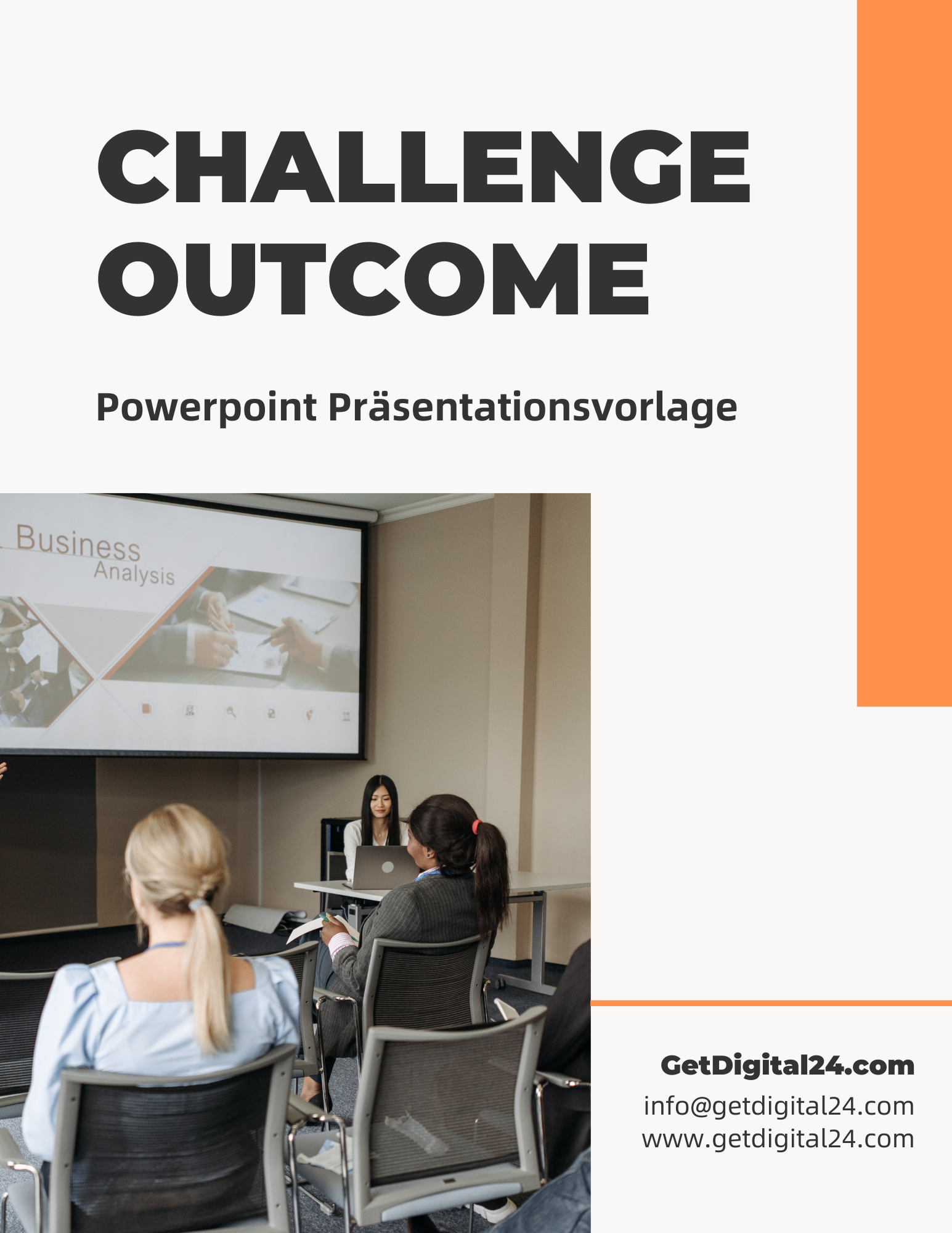 Challenge Outcome - Vorlage für Powerpoint