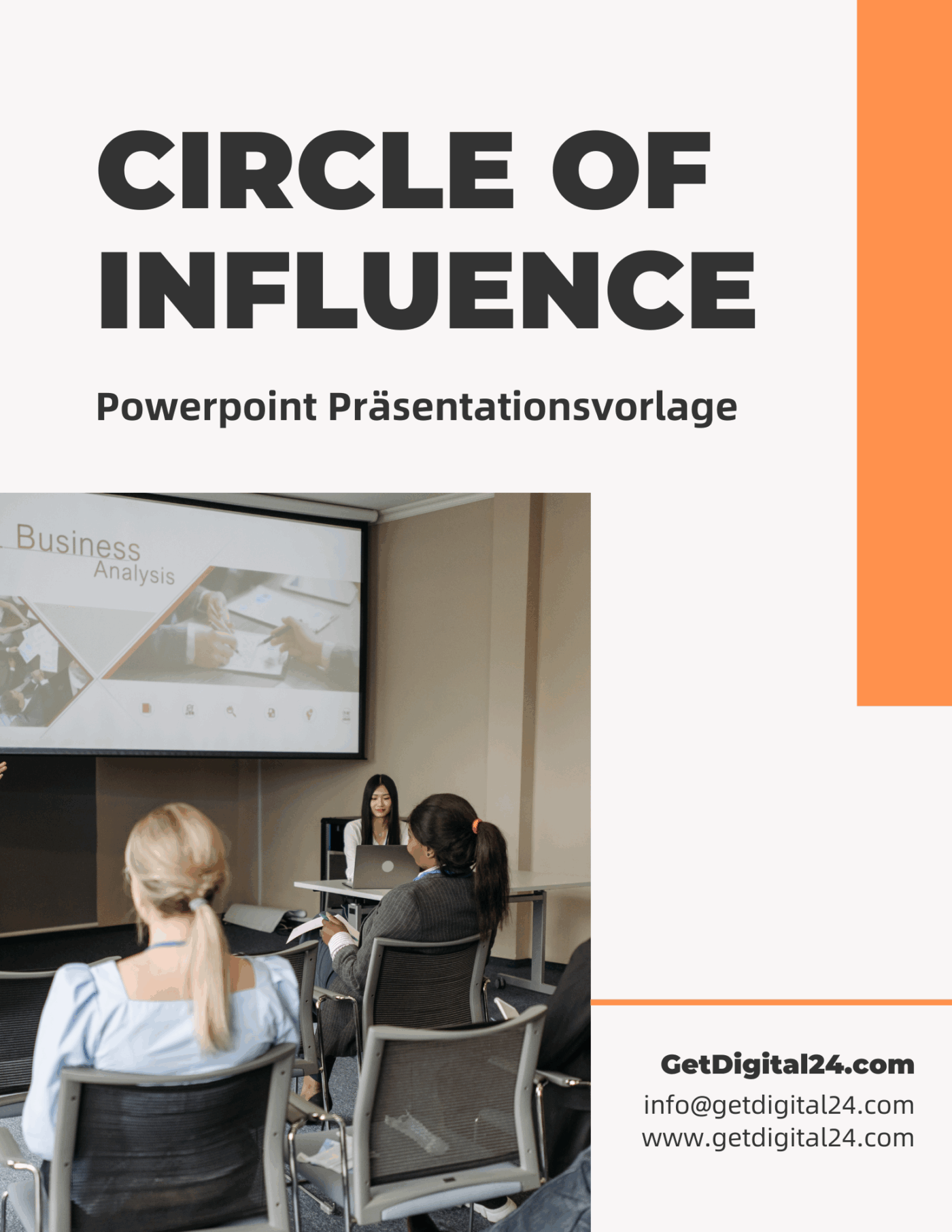 Circle of Influence - Vorlage für Powerpoint